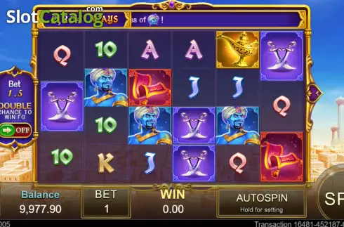 Οθόνη2. Magic Lamp (Jili Games) Κουλοχέρης 