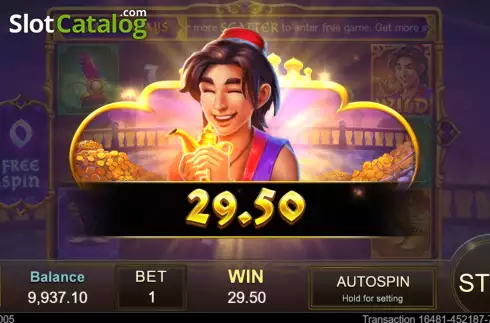 Οθόνη9. Magic Lamp (Jili Games) Κουλοχέρης 