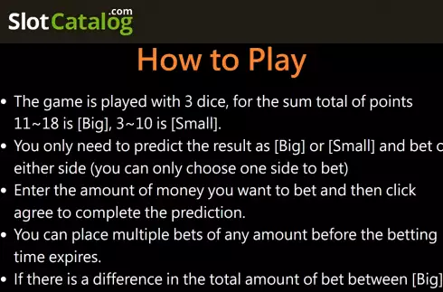 Οθόνη7. Big Small (Jili Games) Κουλοχέρης