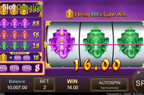 Οθόνη5. Super Rich (Jili Games) Κουλοχέρης 