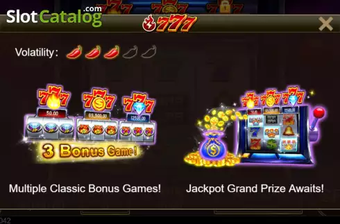 Οθόνη2. Seven Seven Seven (Jili Games) Κουλοχέρης