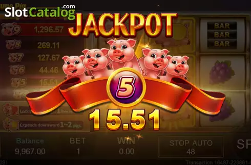 Οθόνη4. Fortune Pig (Jili Games) Κουλοχέρης