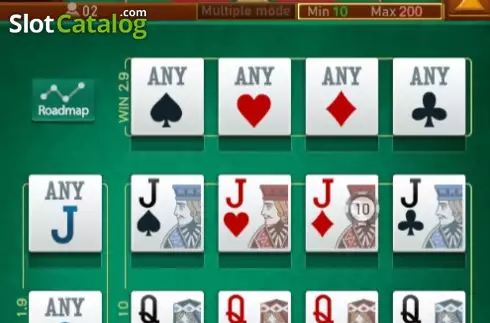 Οθόνη3. Poker King (Jili Games) Κουλοχέρης