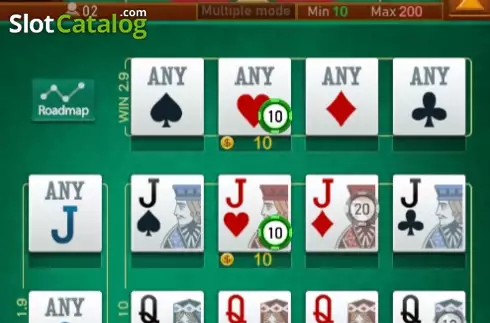 Οθόνη4. Poker King (Jili Games) Κουλοχέρης