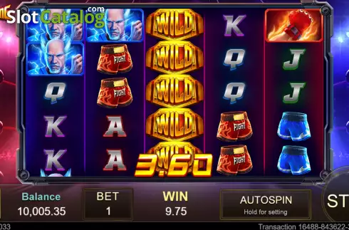 Οθόνη3. Boxing King Κουλοχέρης