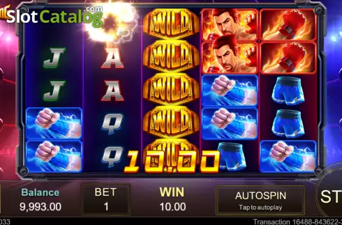 Οθόνη4. Boxing King Κουλοχέρης