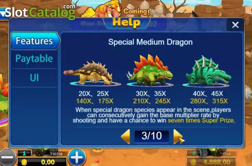Οθόνη9. Dinosaur Tycoon Κουλοχέρης