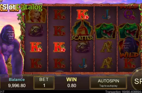 Οθόνη3. Jungle King (Jili Games) Κουλοχέρης