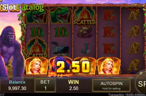 Οθόνη4. Jungle King (Jili Games) Κουλοχέρης