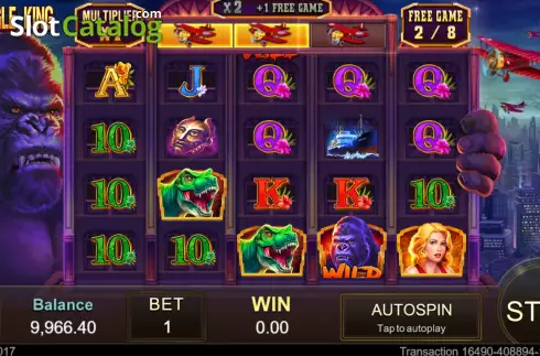 Οθόνη7. Jungle King (Jili Games) Κουλοχέρης