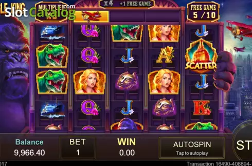 Οθόνη8. Jungle King (Jili Games) Κουλοχέρης