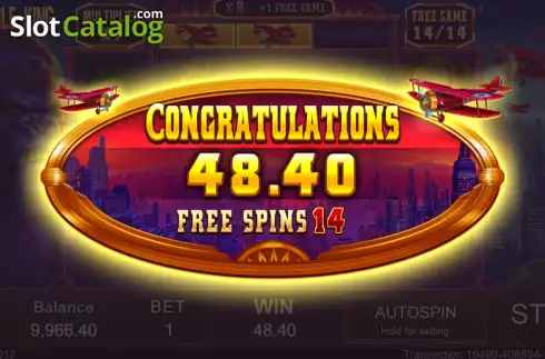 Οθόνη9. Jungle King (Jili Games) Κουλοχέρης