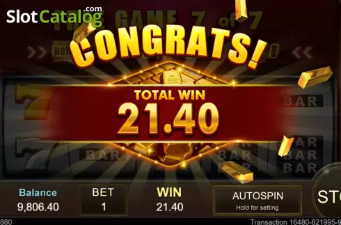 Οθόνη9. Lucky Goldbricks Κουλοχέρης 