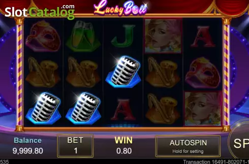 Οθόνη3. Lucky Ball Κουλοχέρης