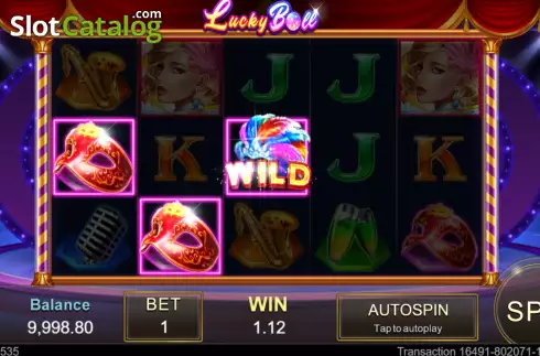 Οθόνη4. Lucky Ball Κουλοχέρης
