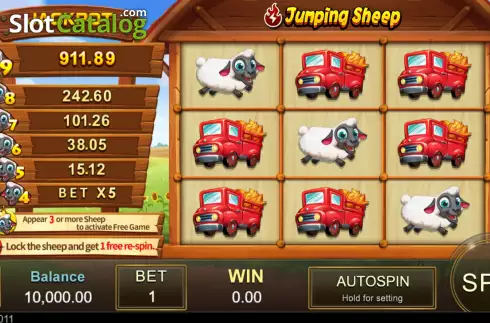 Οθόνη2. Jumping Sheep Κουλοχέρης