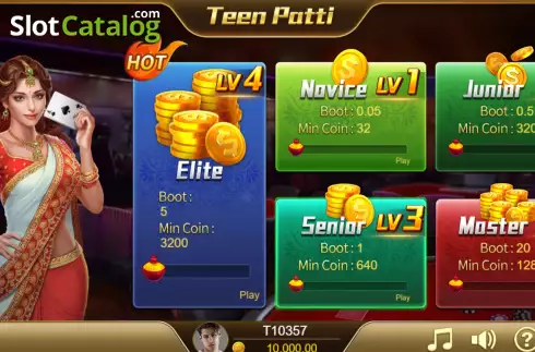 Οθόνη2. Teen Patti (Jili Games) Κουλοχέρης 