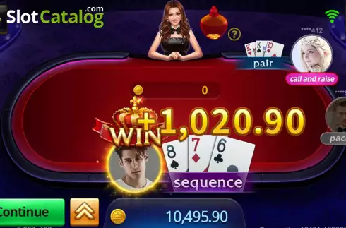 Οθόνη6. Teen Patti (Jili Games) Κουλοχέρης 