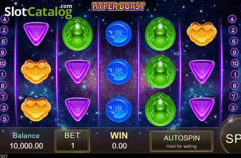 Οθόνη2. Hyper Burst (Jili Games) Κουλοχέρης 