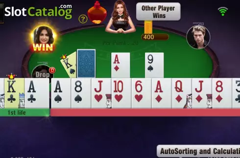 Οθόνη5. Rummy Κουλοχέρης 
