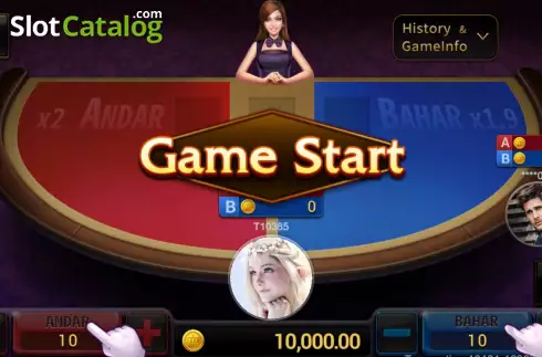 Οθόνη3. Andar Bahar (Jili Games) Κουλοχέρης