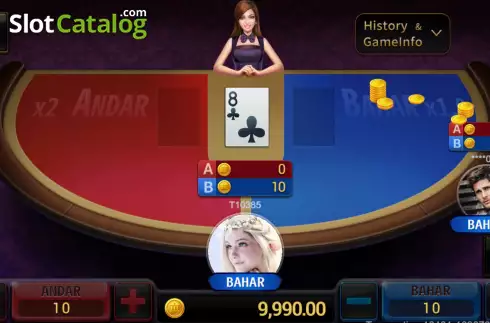 Οθόνη4. Andar Bahar (Jili Games) Κουλοχέρης
