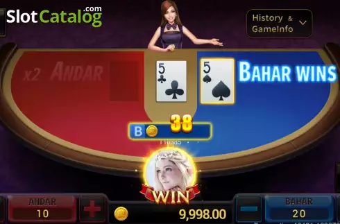 Οθόνη7. Andar Bahar (Jili Games) Κουλοχέρης