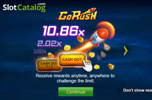 Οθόνη2. Go Rush Κουλοχέρης