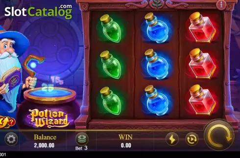 Οθόνη2. Potion Wizard (Jili Games) Κουλοχέρης