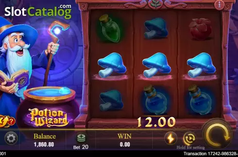 Οθόνη5. Potion Wizard (Jili Games) Κουλοχέρης