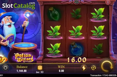 Οθόνη6. Potion Wizard (Jili Games) Κουλοχέρης