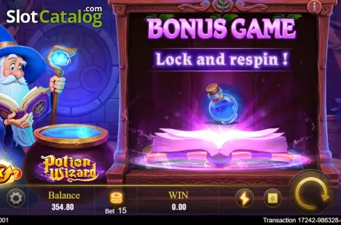 Οθόνη8. Potion Wizard (Jili Games) Κουλοχέρης