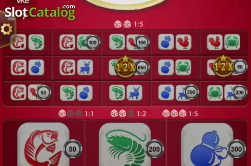 Οθόνη2. Fish Prawn Crab (Jili Games) Κουλοχέρης