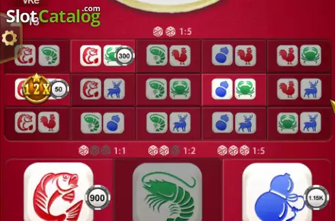 Οθόνη3. Fish Prawn Crab (Jili Games) Κουλοχέρης