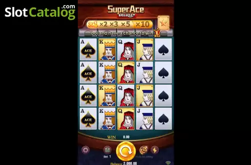 Οθόνη3. Super Ace Deluxe Κουλοχέρης