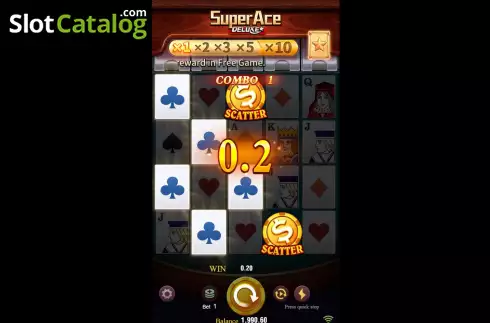 Οθόνη4. Super Ace Deluxe Κουλοχέρης
