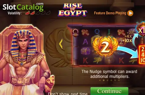 Οθόνη1. Rise of Egypt (TaDa Gaming ) Κουλοχέρης 