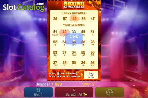 Οθόνη7. Boxing Extravaganza Κουλοχέρης
