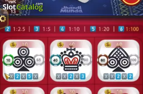 Οθόνη2. Jhandi Munda (Jili Games) Κουλοχέρης