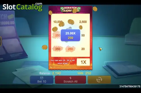 Οθόνη4. Super Ace Scratch Κουλοχέρης