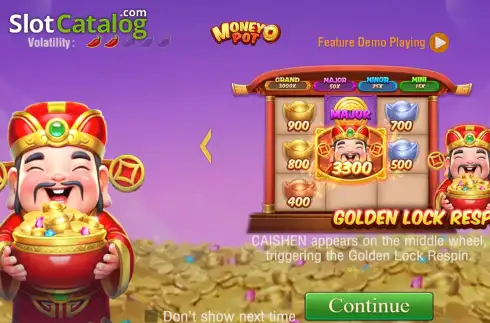 Οθόνη2. Money Pot (Jili Games) Κουλοχέρης 