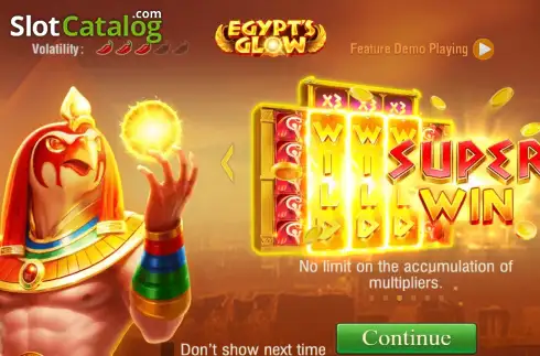Οθόνη2. Egypt's Glow (Jili Games) Κουλοχέρης 