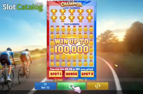 Οθόνη2. Go For Champion Κουλοχέρης