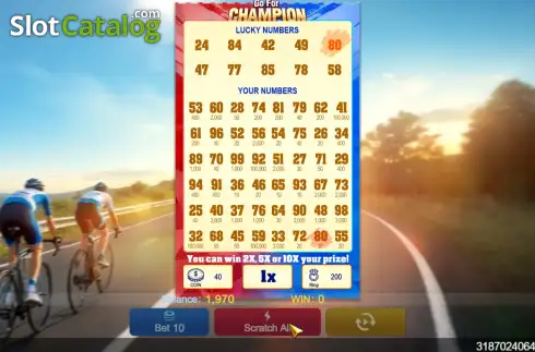 Οθόνη3. Go For Champion Κουλοχέρης