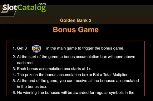 Οθόνη9. Golden Bank 2 (Jili Games) Κουλοχέρης