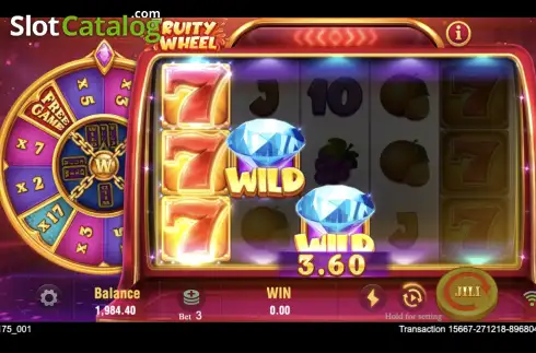 Οθόνη4. Fruity Wheel (Jili Games) Κουλοχέρης