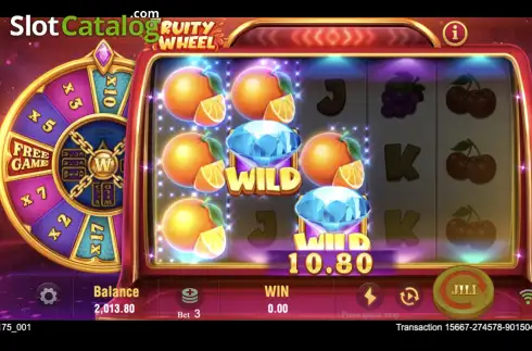 Οθόνη5. Fruity Wheel (Jili Games) Κουλοχέρης