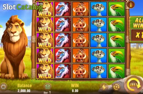 Οθόνη3. Safari Mystery (Jili Games) Κουλοχέρης