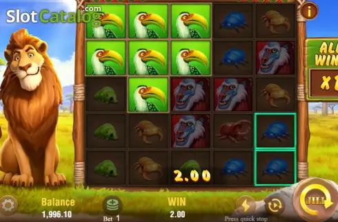 Οθόνη4. Safari Mystery (Jili Games) Κουλοχέρης