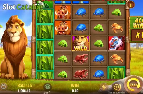 Οθόνη5. Safari Mystery (Jili Games) Κουλοχέρης